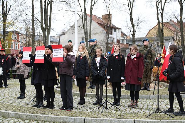 Z Polską w sercu. Lęborczanie uczcili Narodowe Święto Niepodległości