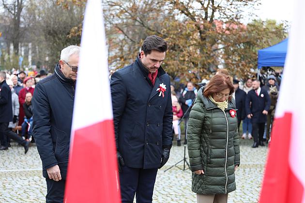 Z Polską w sercu. Lęborczanie uczcili Narodowe Święto Niepodległości