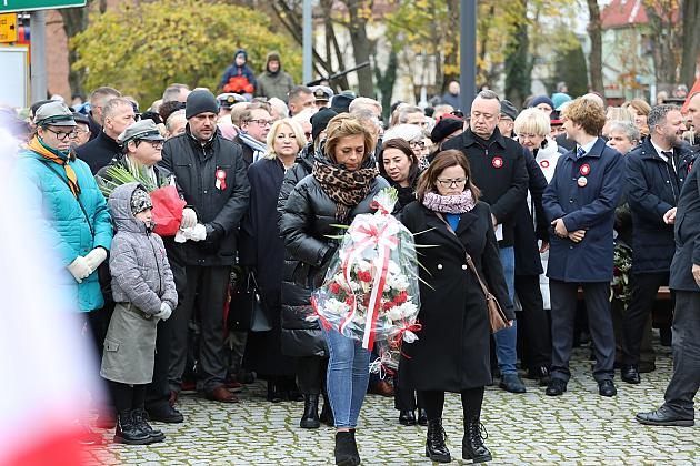 Z Polską w sercu. Lęborczanie uczcili Narodowe Święto Niepodległości