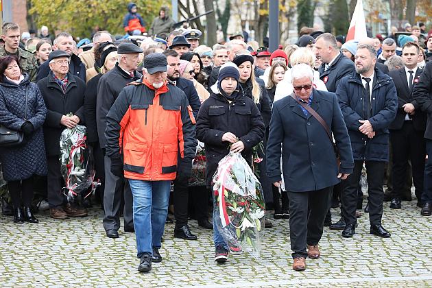 Z Polską w sercu. Lęborczanie uczcili Narodowe Święto Niepodległości
