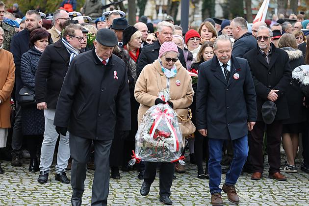 Z Polską w sercu. Lęborczanie uczcili Narodowe Święto Niepodległości
