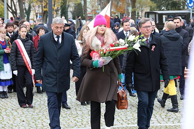 Z Polską w sercu. Lęborczanie uczcili Narodowe Święto Niepodległości