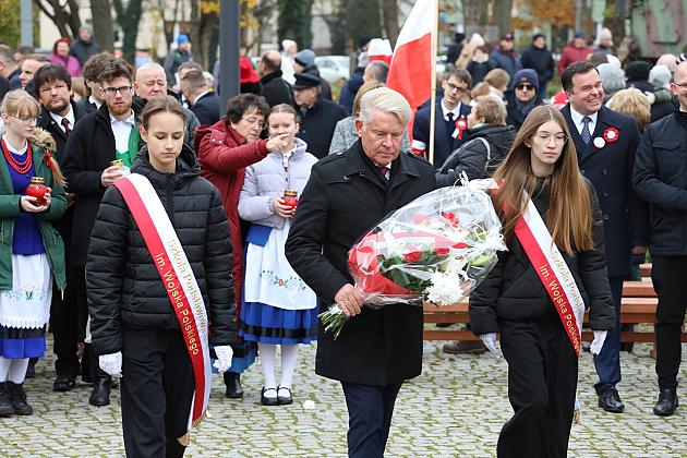 Z Polską w sercu. Lęborczanie uczcili Narodowe Święto Niepodległości