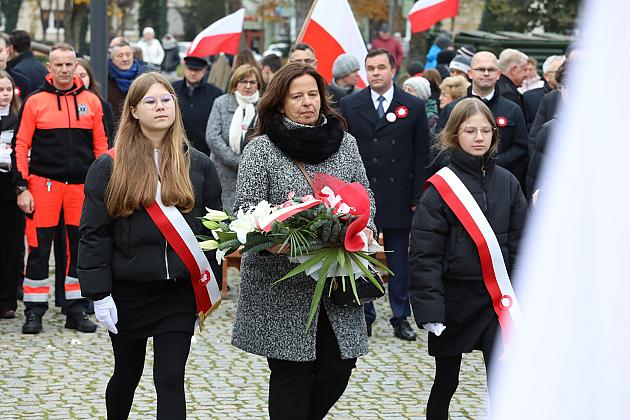 Z Polską w sercu. Lęborczanie uczcili Narodowe Święto Niepodległości