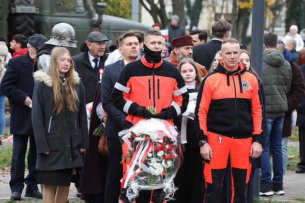 Z Polską w sercu. Lęborczanie uczcili Narodowe Święto Niepodległości