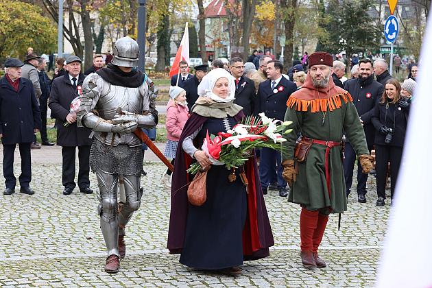 Z Polską w sercu. Lęborczanie uczcili Narodowe Święto Niepodległości