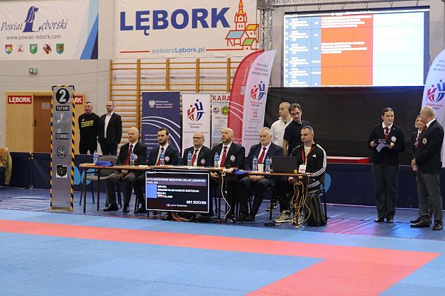 Karatecy walczyli o medale Grand Prix Lęborka i Mistrzostw Polski Masters