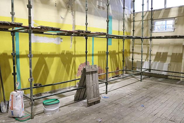 Trwa rozbudowa Szkoły Podstawowej nr 8 i remont małej sali gimnastycznej