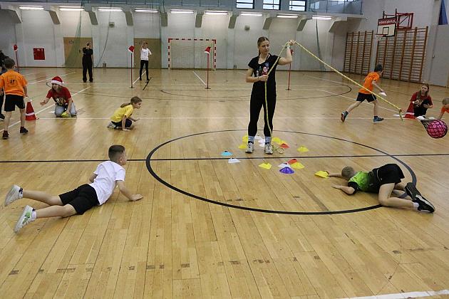 Pierwszaki pokazały, jak potrafią doskonale bawić się i integrować