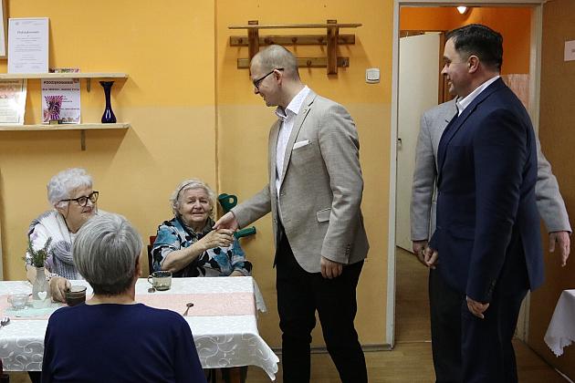 Spotkanie wigilijne Stowarzyszenia Emerytów, Rencistów i Osób Niepełnosprawnych