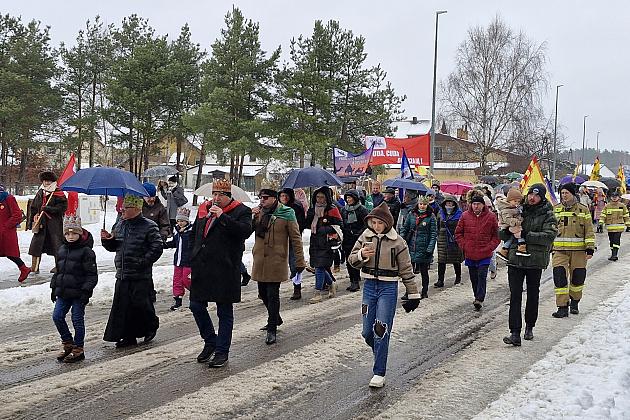 Orszak Trzech Króli przeszedł z Lubowidza do Lęborka