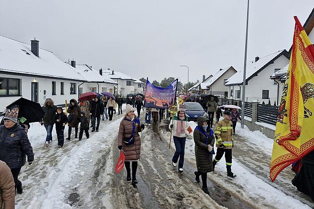 Orszak Trzech Króli przeszedł z Lubowidza do Lęborka