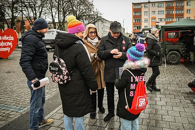 Dla onkologii i hematologii dziecięcej. Lębork zagrał z Wielką Orkiestrą Świątecznej Pomocy
