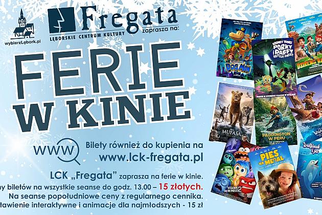 Zapraszamy na ferie w Kinie “Fregata”