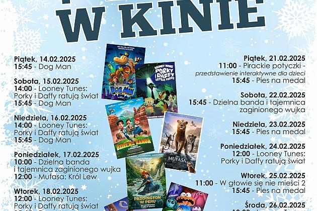 Zapraszamy na ferie w Kinie “Fregata”