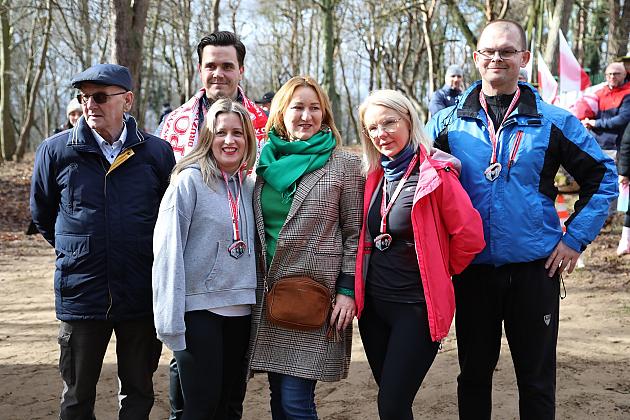 Patriotyczne bieganie w Parku Chrobrego z okazji Narodowego Dnia Pamięci Żołnierzy Wyklętych