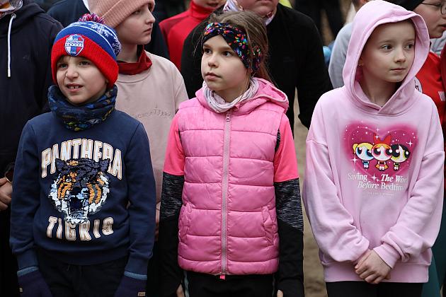 Patriotyczne bieganie w Parku Chrobrego z okazji Narodowego Dnia Pamięci Żołnierzy Wyklętych