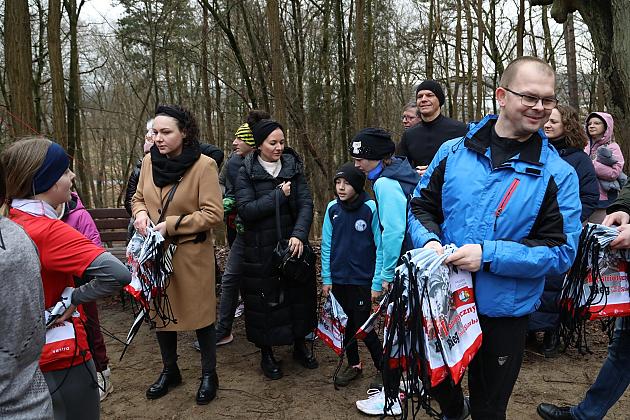 Patriotyczne bieganie w Parku Chrobrego z okazji Narodowego Dnia Pamięci Żołnierzy Wyklętych
