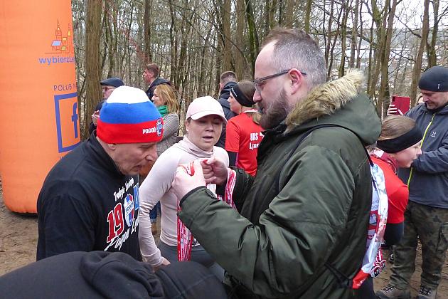 Patriotyczne bieganie w Parku Chrobrego z okazji Narodowego Dnia Pamięci Żołnierzy Wyklętych