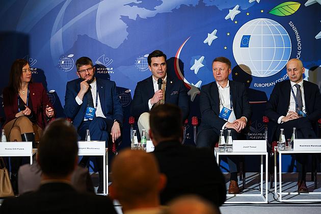 Przedstawiciele Lęborka na X Europejskim Kongresie Samorządów