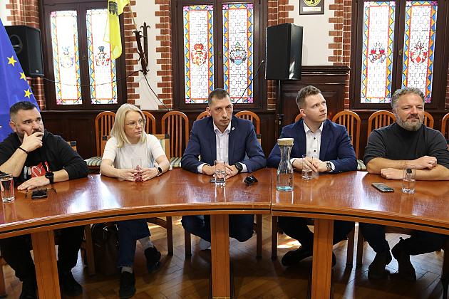 Rozmowy burmistrza i radnych obu gmin o zmianie granic Lęborka