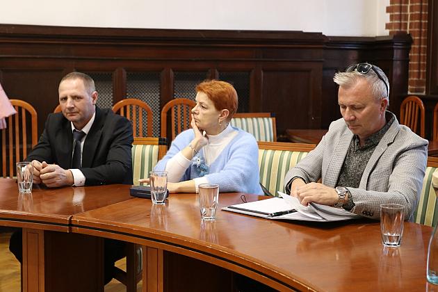 Rozmowy burmistrza i radnych obu gmin o zmianie granic Lęborka