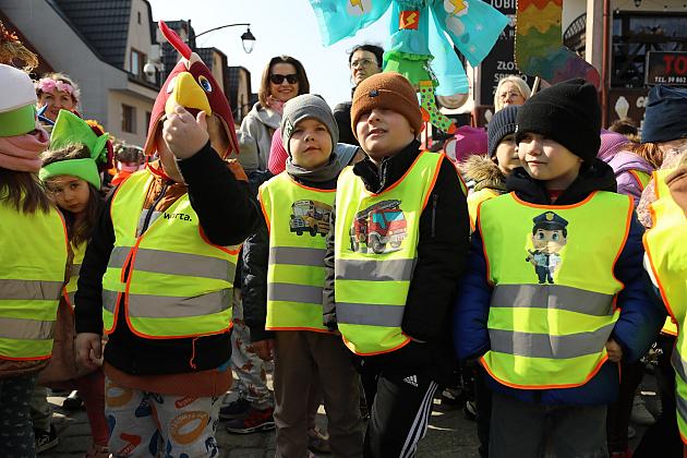 Wiosenny konkurs marzann nad rzeką Łebą