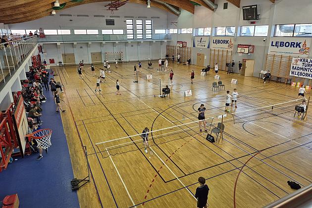 Po raz pierwszy w Lęborku rozegrany został Krajowy Turniej Badmintona