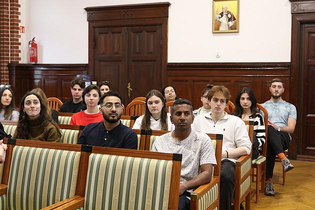 Wizyta w ratuszu zagranicznych gości