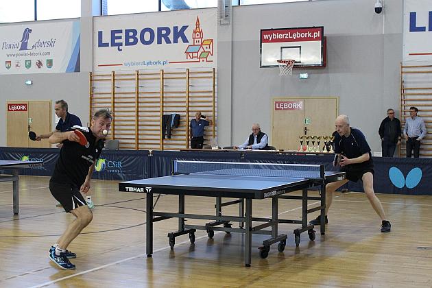 Fidala i Konkel najlepsi w kategoriach OPEN podczas Mistrzostw Lęborka w Tenisie Stołowym