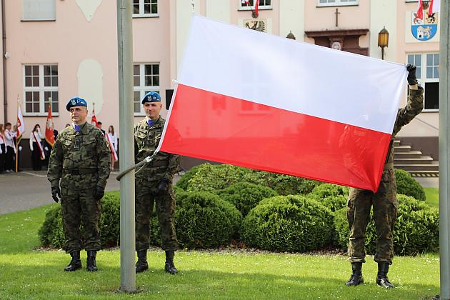Uroczyste świętowanie Dnia Flagi RP