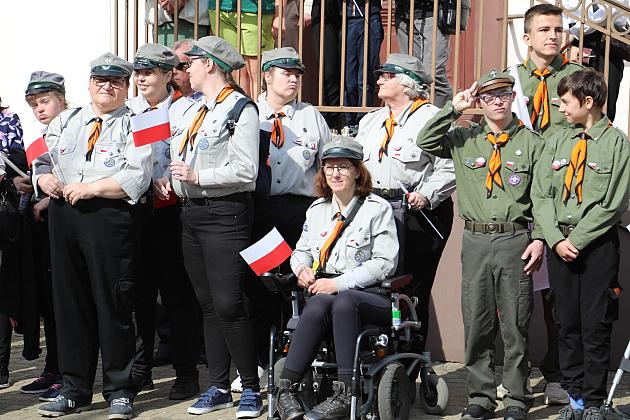 Uroczyste świętowanie Dnia Flagi RP