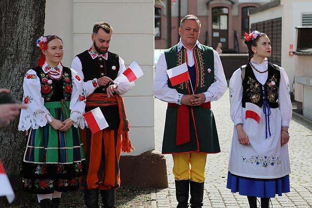 Uroczyste świętowanie Dnia Flagi RP