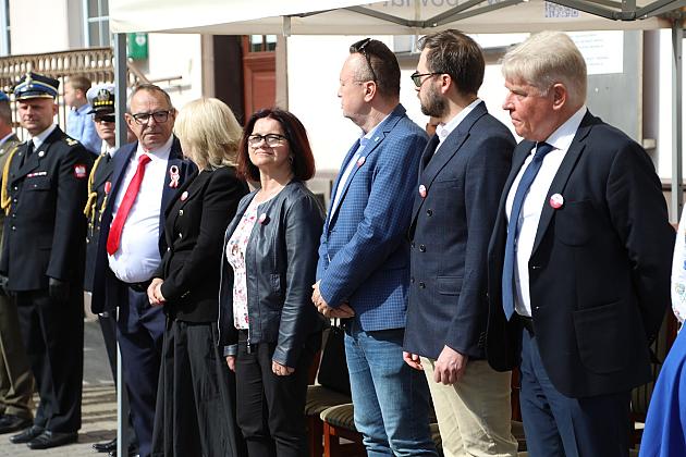 Uroczyste świętowanie Dnia Flagi RP