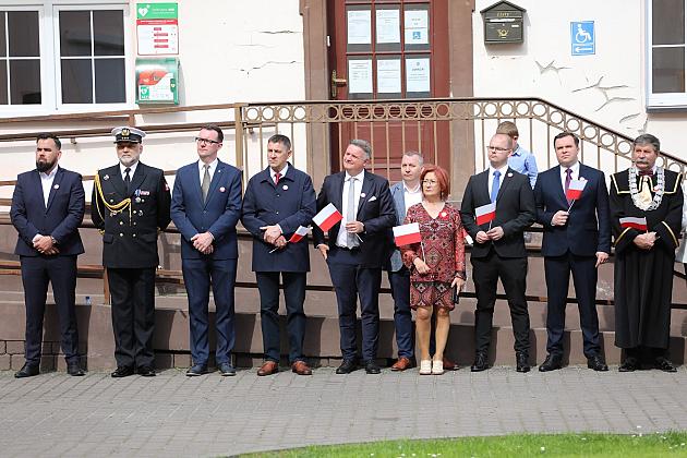 Uroczyste świętowanie Dnia Flagi RP