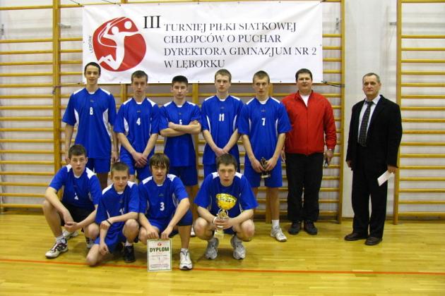 Gimnazjalna siatkówka w Lęborku