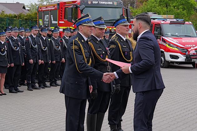 Dzień Strażaka w Lęborku. Zasłużone medale, nagrody i wyróżnienia