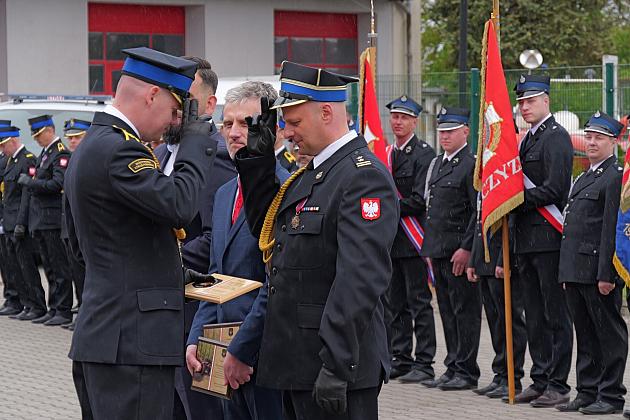 Dzień Strażaka w Lęborku. Zasłużone medale, nagrody i wyróżnienia