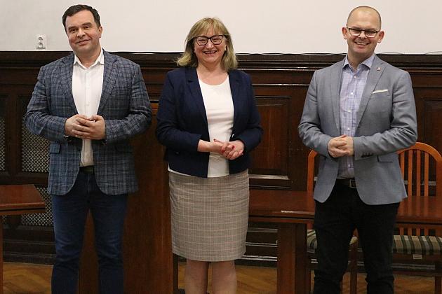 Wizyta gości ze Słowacji i spotkanie z burmistrzem w ratuszu