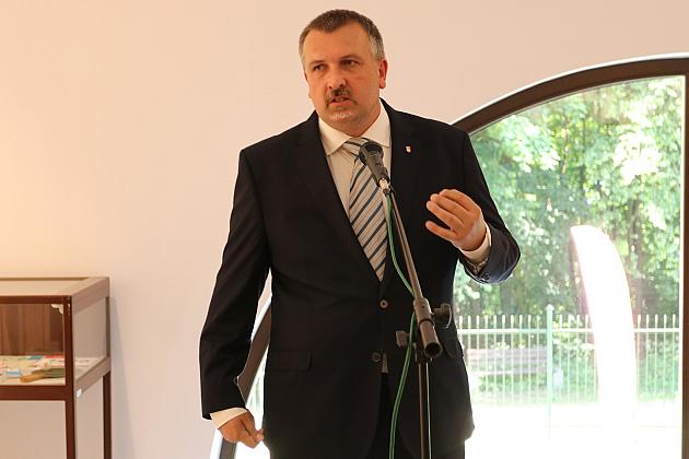 Historia Pogoni Lębork na otwartej w Wieży Ciśnień wystawie z okazji 80-lecia klubu