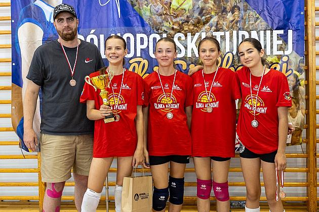 Siatkarski ogień podczas Ogólnopolskiego Turnieju o Puchar Małgorzaty Glinki