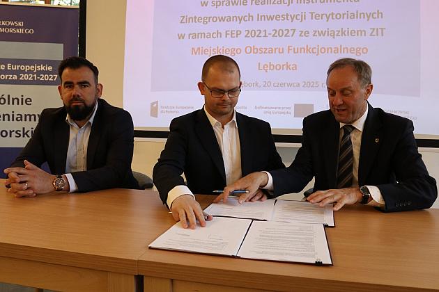 Wspólny plan, wspólne korzyści – 38 mln zł na rozwój Lęborka i sąsiednich gmin