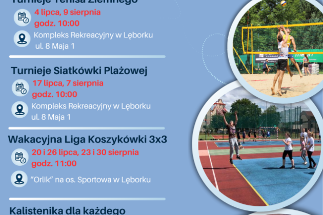 Lato 2025 w Lęborku – zero nudy, maksimum wrażeń!