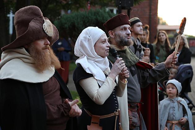 Klucz do miasta w rękach św. Jakuba! Duże zainteresowanie spacerem z duchami Krzyżaków