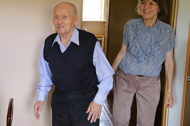 Sto lat minęło... Pan Marian Sasin z pięknym jubileuszem