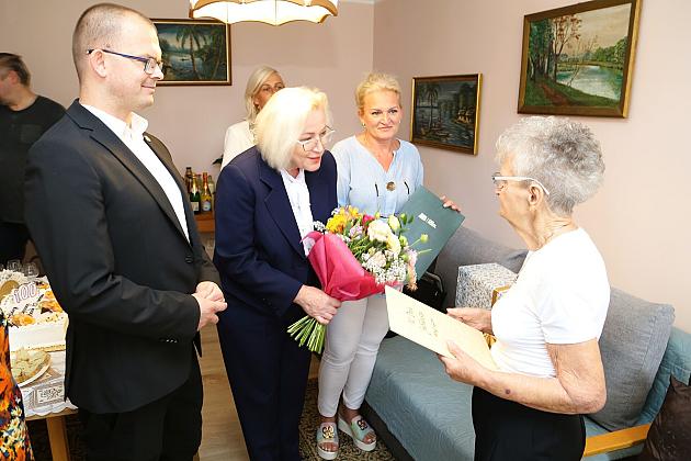 Setne urodziny Pani Wiesławy Wegehaupt