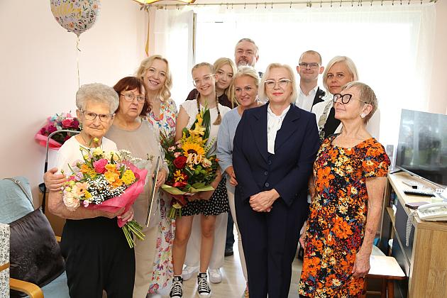 Setne urodziny Pani Wiesławy Wegehaupt