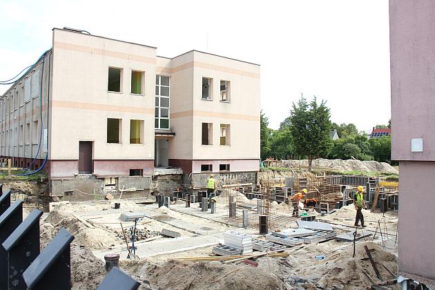 Postępują prace przy budowie pierwszego, miejskiego żłobka