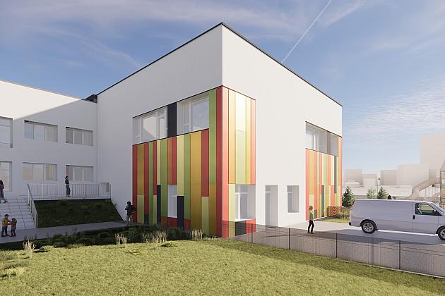 Postępują prace przy budowie pierwszego, miejskiego żłobka