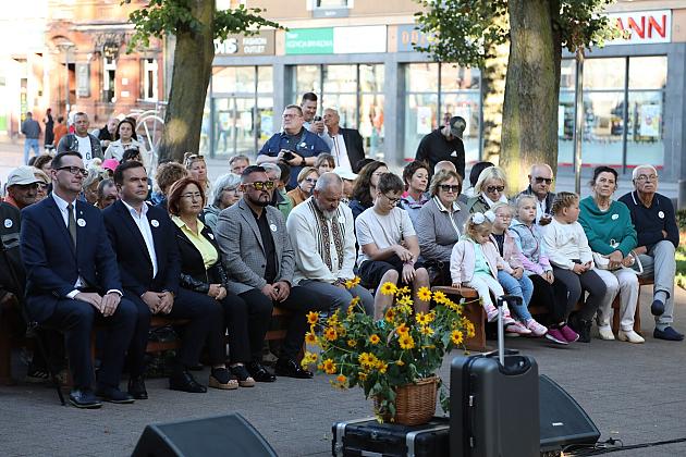 Lębork świętował Dzień Niepodległości Ukrainy